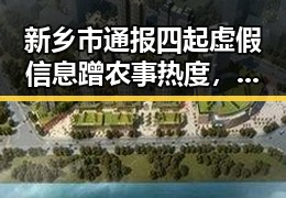 新乡市通报四起虚假信息蹭农事热度，蕉绿日本危机下瓜群热议